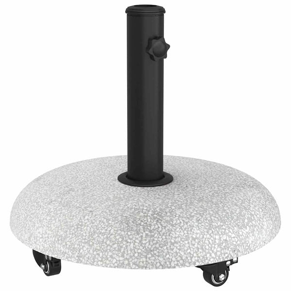 Päivänvarjonjalusta 21 kg Vaaleanharmaa Betoni Pyöreä