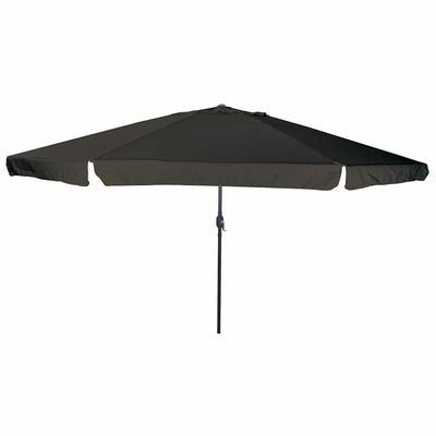 Puutarhavarjo Musta 395 x 395 x 245 cm Polyesteri ja teräs