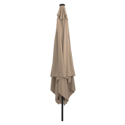 Puutarhavarjo Taupe ja Musta 295 x 295 x 245 cm