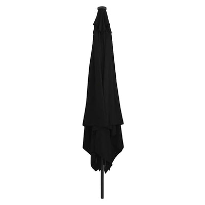 Puutarhavarjo Musta 295 x 295 x 245 cm Polyesteri ja teräs