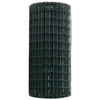 Euroaita 0,8 x 10 m PVC-pintainen rauta Vihreä