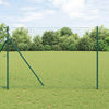 Euroaita 1,6 x 10 m PVC-pintainen rauta Vihreä