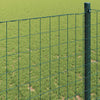 Euroaita 0,8 x 10 m PVC-pintainen rauta Vihreä