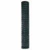 Euroaita 1,5 x 10 m PVC-pintainen rauta Vihreä