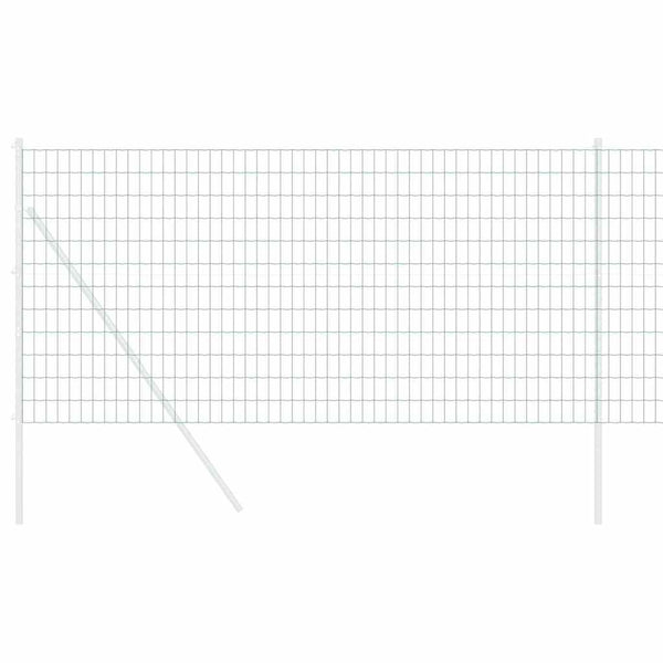Euroaita 0,4 x 10 m PVC-pintainen rauta Vihreä