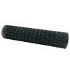 Euroaita 1 x 10 m PVC-pintainen rauta Vihreä