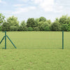 Euroaita 0,8 x 25 m PVC-pintainen rauta Vihreä