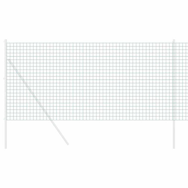 Euroaita 1,2 x 25 m PVC-pintainen rauta Vihreä