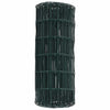 Euroaita 0,8 x 25 m PVC-pintainen rauta Vihreä