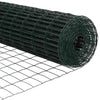 Euroaita 1,2 x 25 m PVC-pintainen rauta Vihreä