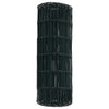 Euroaita 0,8 x 25 m PVC-pintainen rauta Vihreä