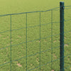 Euroaita 0,4 x 25 m PVC-pintainen rauta Vihreä