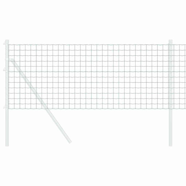 Euroaita 0,4 x 50 m PVC-pintainen rauta Vihreä