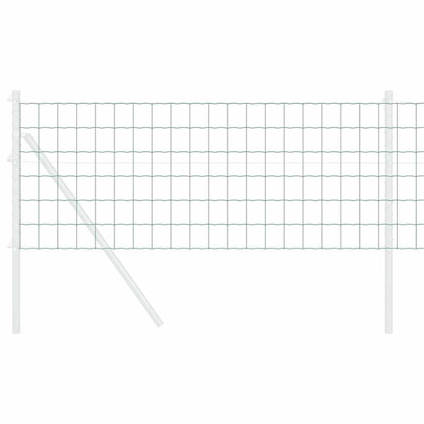 Euroaita 0,6 x 50 m PVC-pintainen rauta Vihreä