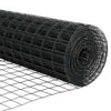 Euroaita 1 x 10 m PVC-pintainen rauta Harmaa