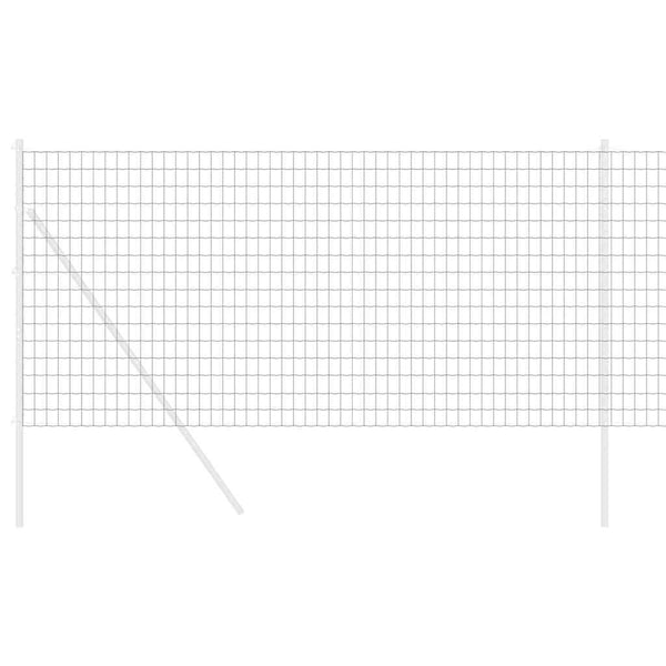 Euroaita 1 x 10 m PVC-pintainen rauta Harmaa