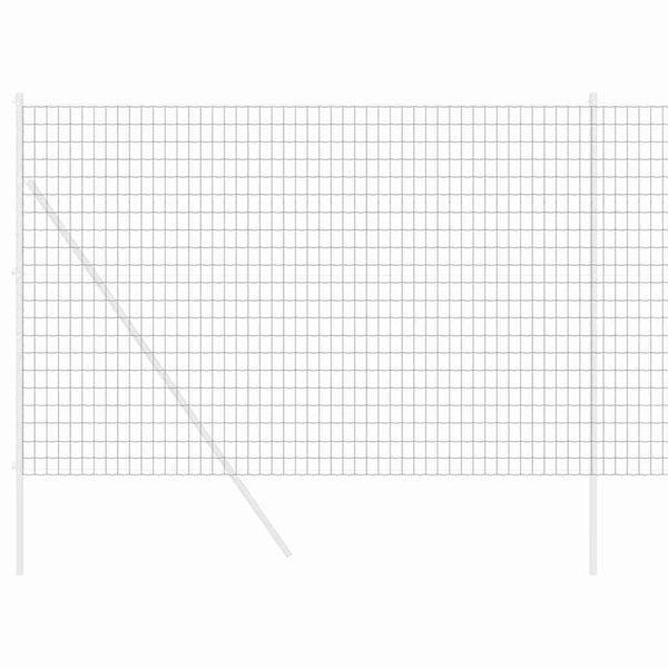 Euroaita 1,5 x 10 m PVC-pintainen rauta Harmaa