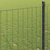 Euroaita 1 x 10 m PVC-pintainen rauta Harmaa