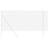 Euroaita 1 x 10 m PVC-pintainen rauta Harmaa