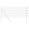 Euroaita 0,8 x 25 m PVC-pintainen rauta Harmaa