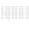 Euroaita 1,2 x 25 m PVC-pintainen rauta Harmaa