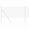 Euroaita 0,6 x 50 m PVC-pintainen rauta Harmaa