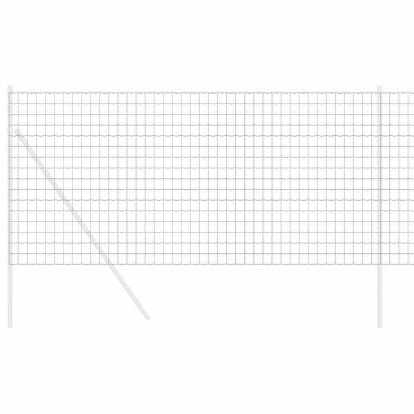 Euroaita 1,4 x 10 m PVC-pintainen rauta Harmaa