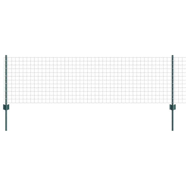 Euroaita with Post 10 x 0,6 m PVC-pinnoitettu teräs Vihreä