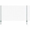 Euroaita with Post 10 x 1,4 m PVC-pinnoitettu teräs Vihreä