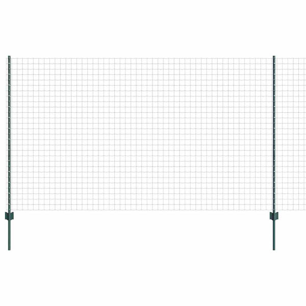 Euroaita with Post 10 x 1,4 m PVC-pinnoitettu teräs Vihreä