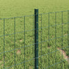Euroaita with Post 10 x 0,4 m PVC-pinnoitettu teräs Vihreä
