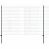 Euroaita with Post 10 x 1,6 m PVC-pinnoitettu teräs Vihreä