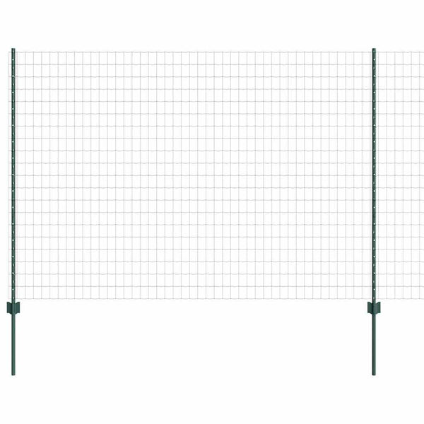 Euroaita with Post 10 x 1,6 m PVC-pinnoitettu teräs Vihreä