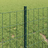Euroaita with Post 10 x 0,4 m PVC-pinnoitettu teräs Vihreä