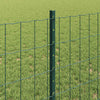 Euroaita with Post 10 x 0,8 m PVC-pinnoitettu teräs Vihreä
