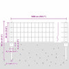 Euroaita with Post 10 x 0,4 m PVC-pinnoitettu teräs Vihreä