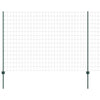 Euroaita with Post 10 x 1,6 m PVC-pinnoitettu teräs Vihreä