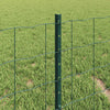 Euroaita with Post 10 x 0,4 m PVC-pinnoitettu teräs Vihreä