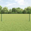 Euroaita with Post 10 x 0,6 m PVC-pinnoitettu teräs Vihreä