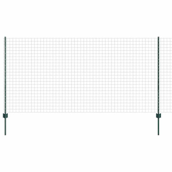Euroaita with Post 25 x 1,2 m PVC-pinnoitettu teräs Vihreä