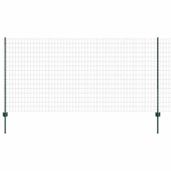 Euroaita with Post 25 x 1,2 m PVC-pinnoitettu teräs Vihreä