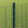 Euroaita with Post 25 x 1,2 m PVC-pinnoitettu teräs Vihreä