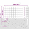 Euroaita with Post 25 x 0,6 m PVC-pinnoitettu teräs Vihreä