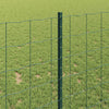 Euroaita with Post 25 x 1 m PVC-pinnoitettu teräs Vihreä Verkko