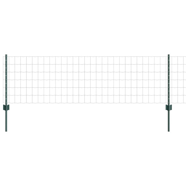 Euroaita with Post 50 x 0,6 m PVC-pinnoitettu teräs Vihreä