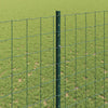 Euroaita with Post 10 x 1,4 m PVC-pinnoitettu teräs Vihreä