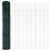 Euroaita with Post 10 x 1,6 m PVC-pinnoitettu teräs Vihreä
