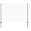Euroaita with Post 10 x 1,6 m PVC-pinnoitettu teräs Harmaa