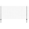 Euroaita with Post 25 x 1,2 m PVC-pinnoitettu teräs Harmaa