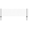 Euroaita with Post 50 x 0,6 m PVC-pinnoitettu teräs Harmaa